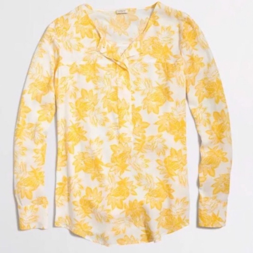 DONATING TOMORROW: ANY OFFER ACCEPTED J Crew Flowered Top, Size S